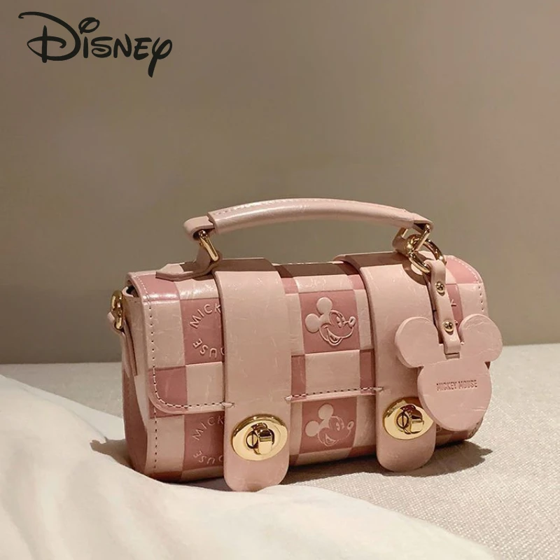 Disney Mickey's New Women's Crossbody Bag Fashionable and Advanced Girls' Shoulder Bag Small Fresh and Versatile Women's Handbag