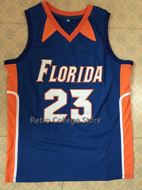 

23 Bradley Beal 42 Al Horford Florida College Retro Throwback Basketball Jersey Embroidery Stitched Custom any Number and name