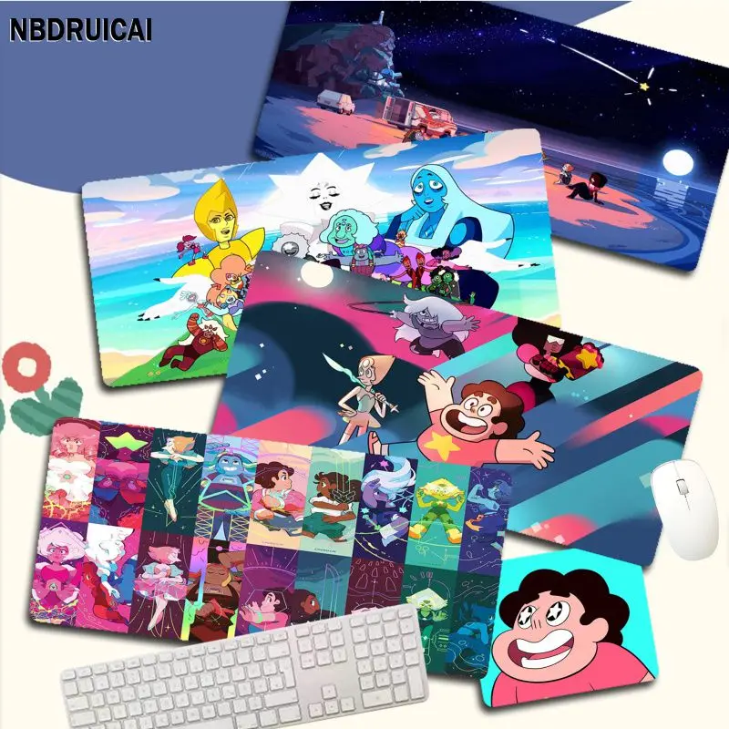 

Популярный большой игровой коврик для мыши Steven Universe, размер XL, с фиксирующим краем, для игроков CSGO, настольного ПК, ноутбука