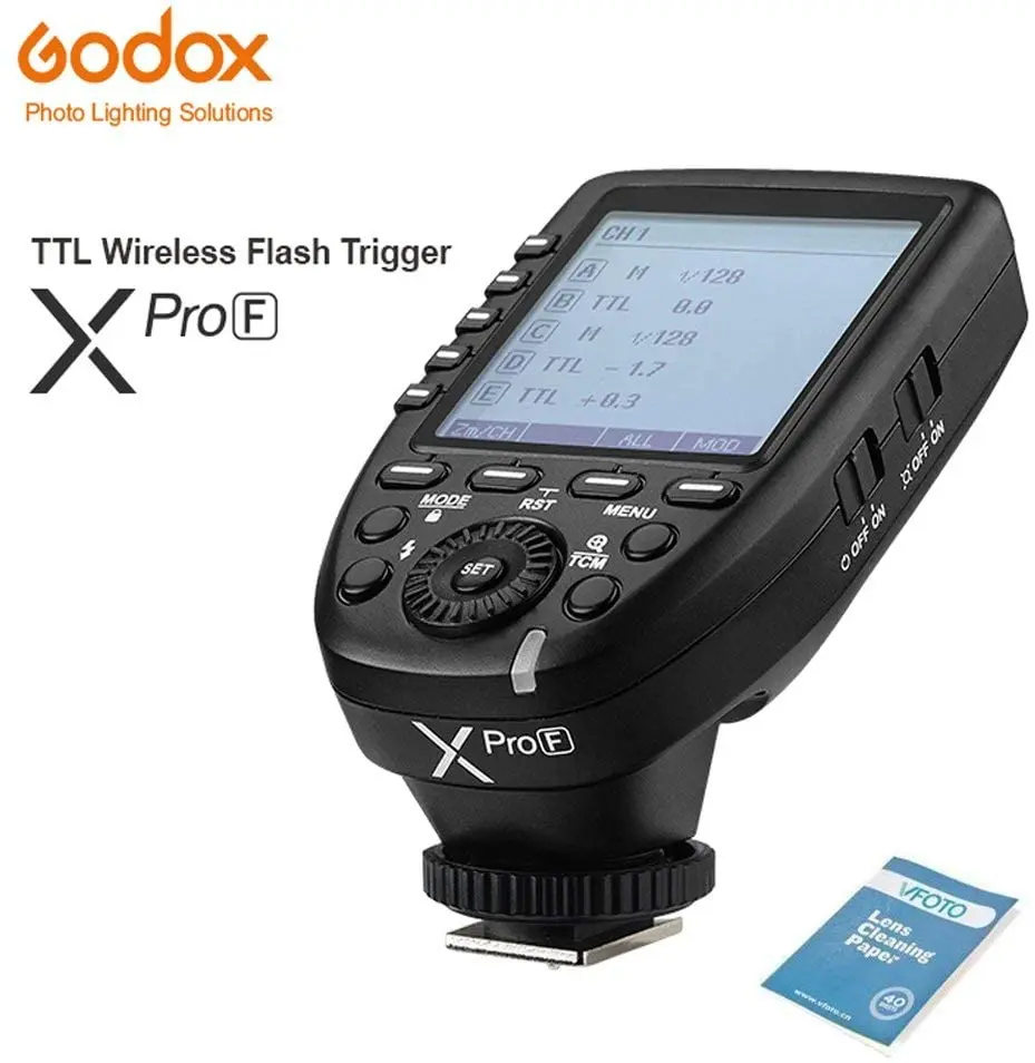 

Godox Xpro-F TTL 1/8000s HSS Wireless Flash Trigger for Fuji