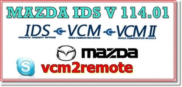 Для MAZDA IDS программное обеспечение 128 + Калибровка Встроенная установка с удаленной поддержкой идентификаторов разблокировки уровня IDS-109