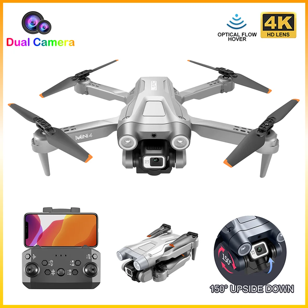 

RC Drone UAV Quadcopter with 4K Professional HD Dual Cameras Aerial Photography Wifi Fpv Remote Control Dron Helicopter Aircraft