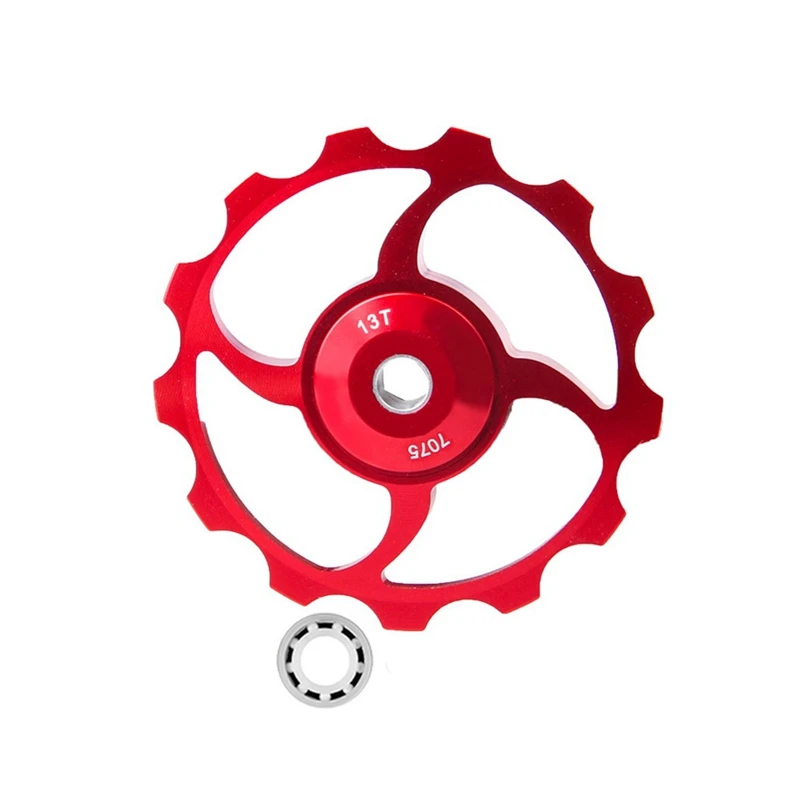 

Направляющее колесо заднего циферблата для горного велосипеда, 13T4 отверстие, керамический подшипник, направляющее колесо, подходит для ско...
