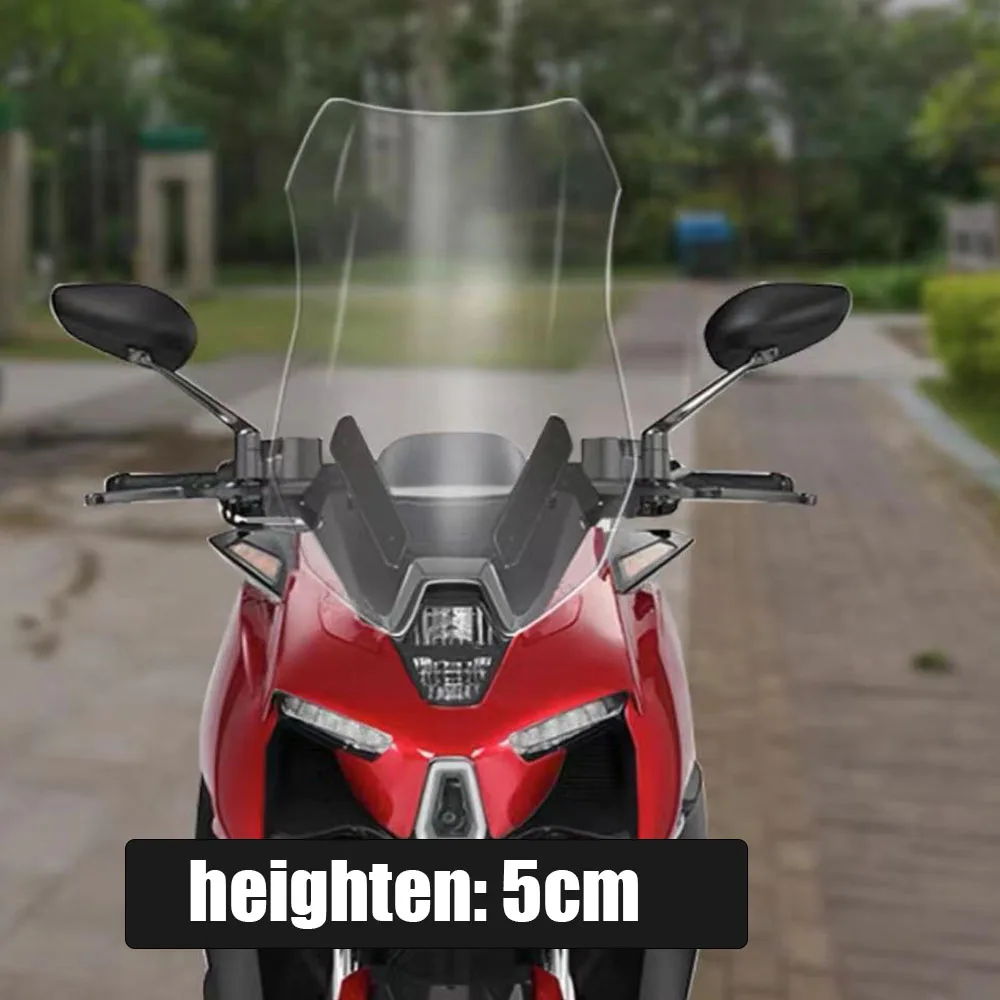 

Motorcycle Modification Heighten Windshield Fit Zontes M310 Dedicated Windscreen Windshield For Zontes ZT310-M 310M ZT310M