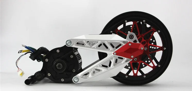 Средняя сборка двигателя 72 в 3000 Вт плоская вилка высокомощный Электромобиль