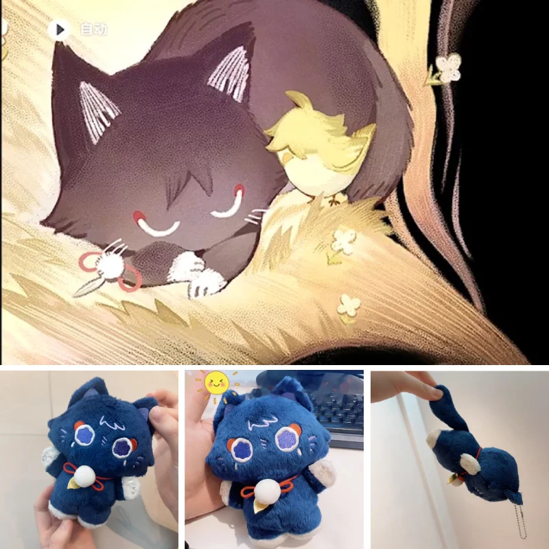 

Cute Genshin Impact Scaramouche Wanderer Balladeer Plush Pendant Anime Figure Plushie Toys Soft Stuffed Birthday Gift For Friend