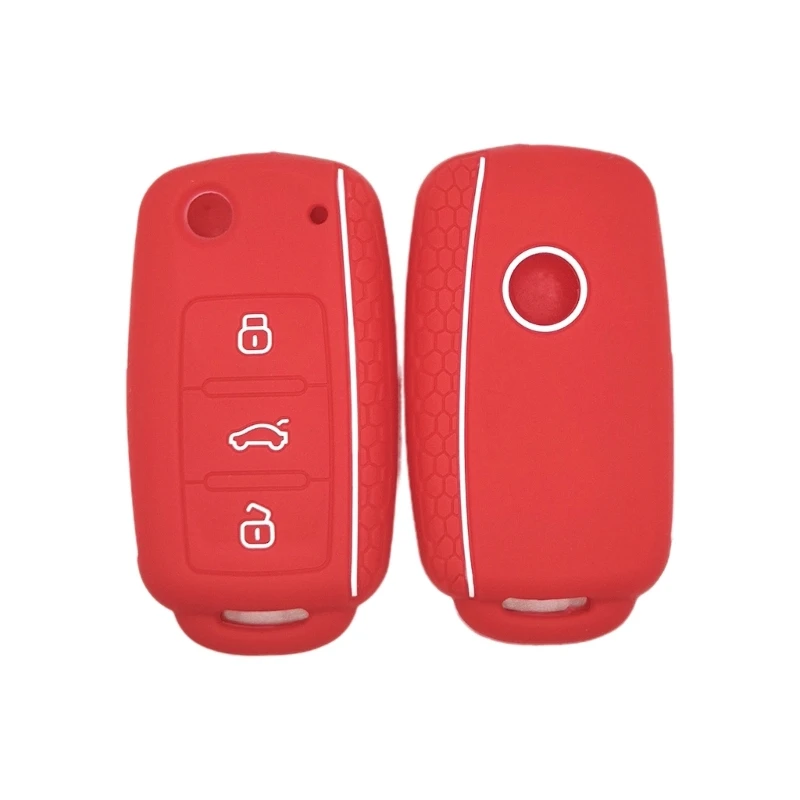 

124B Fob Cover 4 Buttons Keyless Entry Remote Keyless Entry Remote Accessories Compatible for Golf Beetle Rabbit