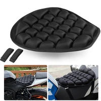 motorcycle comfort gel seat cushion pillow pad pressure relief cover universal black non inflatable motorcycle seat cushion