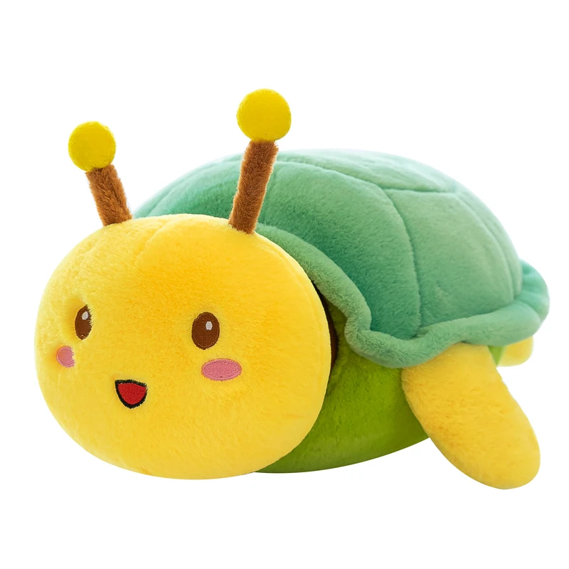 

Funny Cute Turtle Bee Plush Toy Stuffed Doll Sleeping Cylindrical Pillow Soft Doll Sofa Decor Birthday Gift For Kids