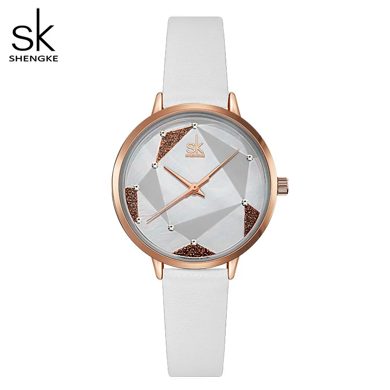 

Shengke Japanese Quartz Watch For Women Gorgeous Montre Femme Leather Dress Reloj Mujer Waterproof Ultra Thin Relogio Feminino