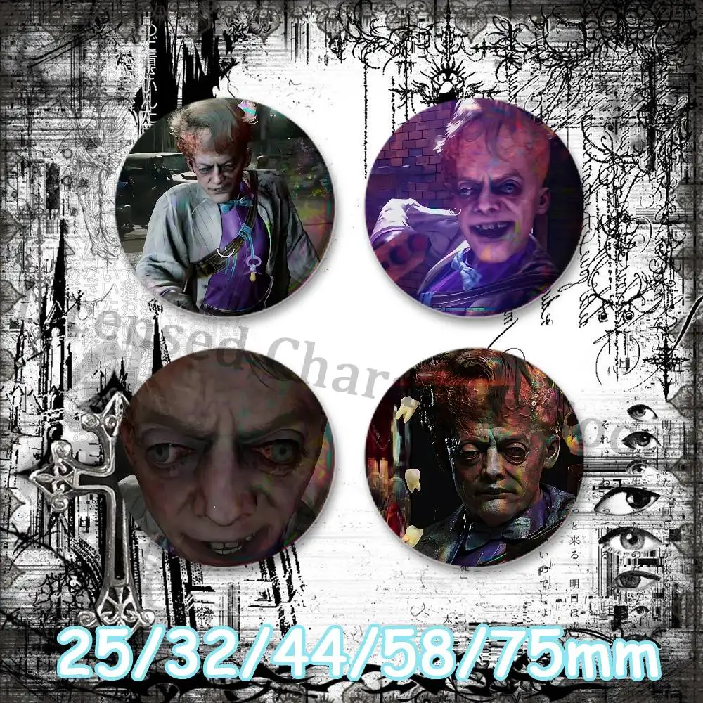 Набор из 4 больших голографических значков F-Franco B-Barbi O-Outlast T-Trials, 75 мм (3 дюйма), для украшения сумок Ita-Bag (art.: 3920dcbcd45c9) - 3920dcbcd45c9