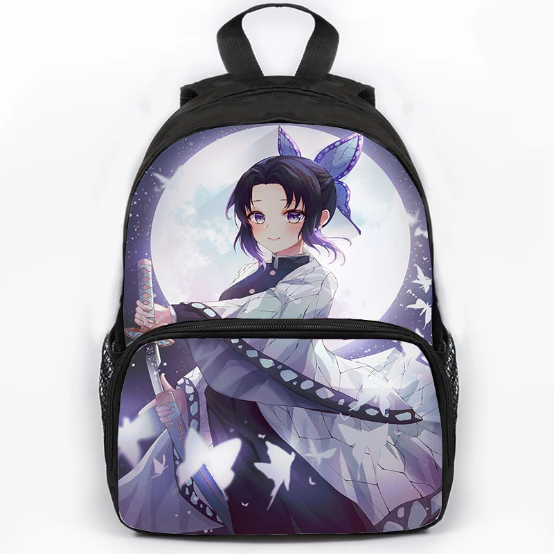 

Рюкзак Shinobu Kocho Kawaii, школьные сумки, сумки для книг с аниме рассекающим демонов, школьные сумки для студентов, рюкзаки для девушек с мультяшными мангами, женская сумка