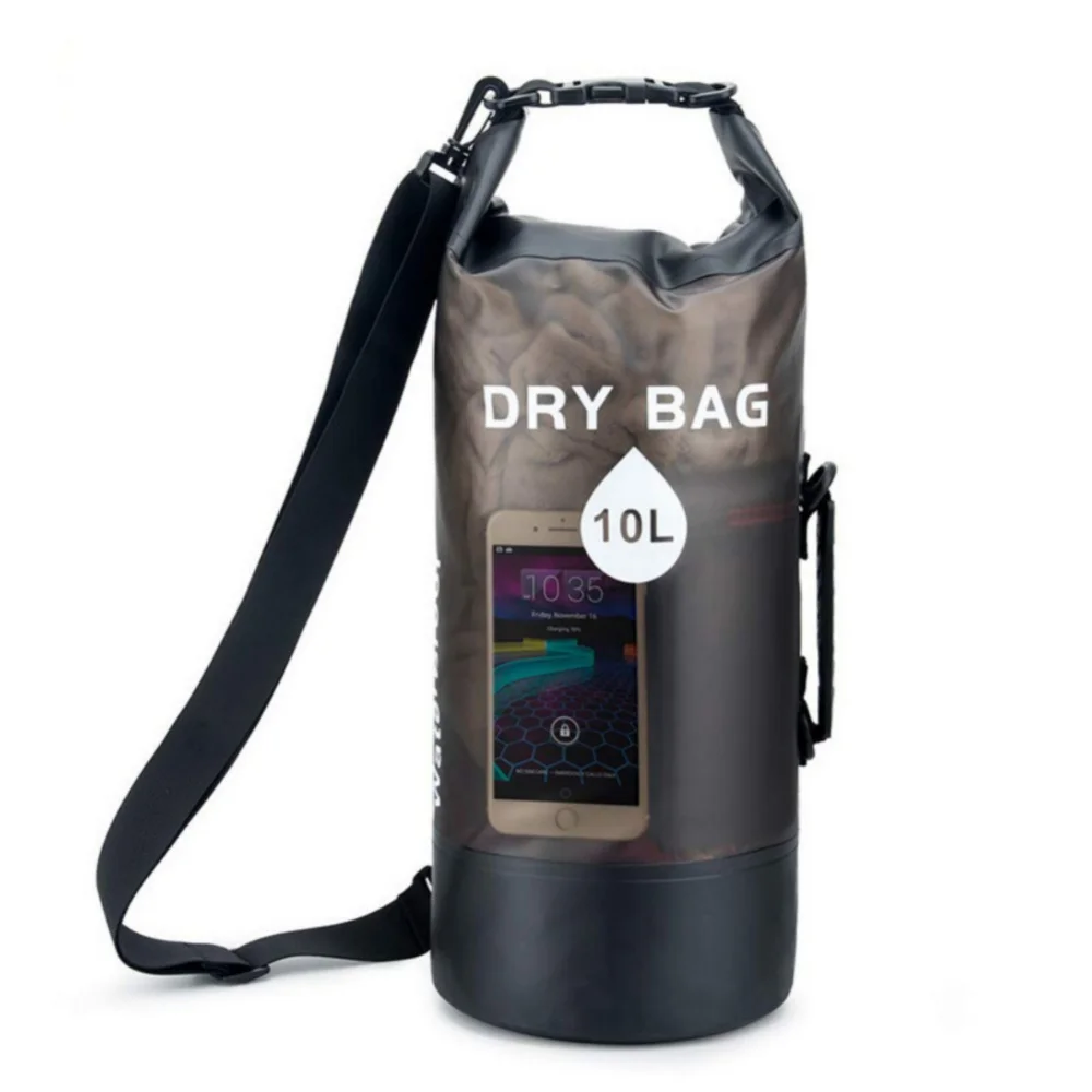 

10/20L Waterproof Dry Bag for Kayaking Canoeing Boating River Trekking Camping Phone Case Swimming Diving Dry Compression Sack