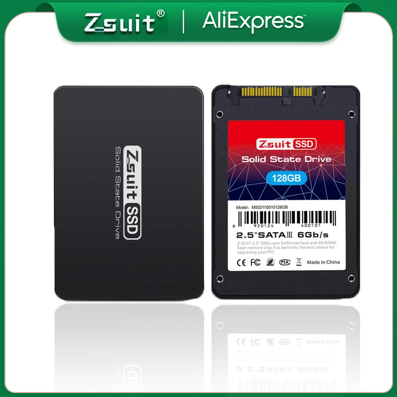

Внутренний SSD 128/256/512/500/480 ГБ 1 ТБ Z-костюм, SATAIII, для ноутбуков