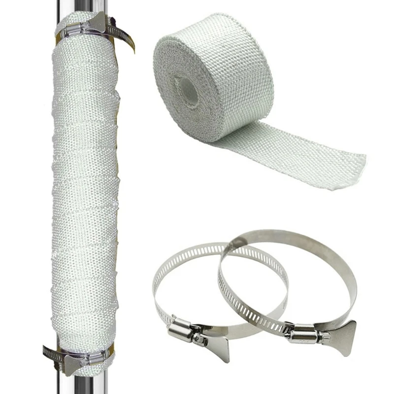 Стекловолокно Тепловая лента Защитный костюм для труб Тесьма Регулируемые