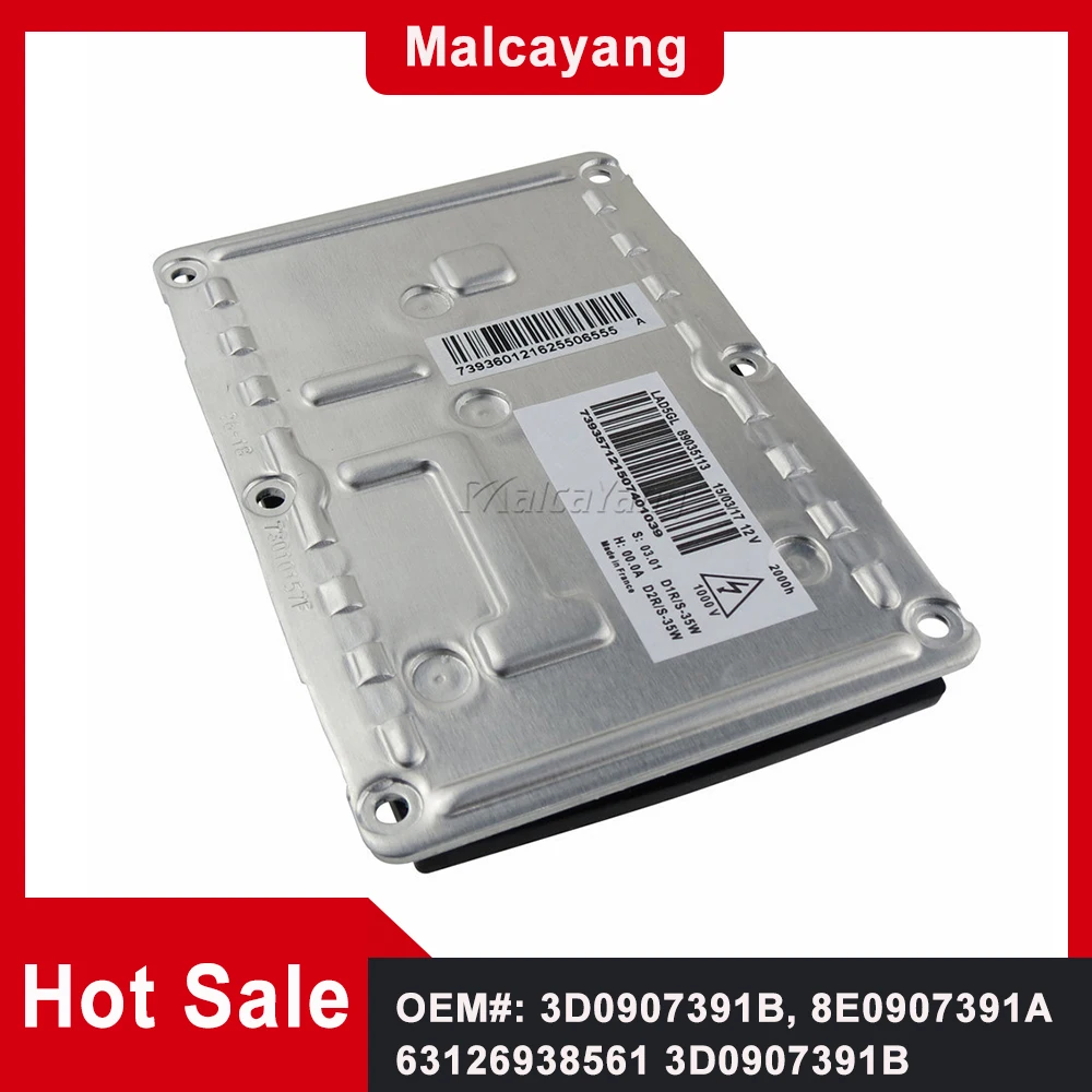 Xenon Headlight Control Unit Ballast 63126938561 For Bmw 1 Series E81 E87 Audi Valeo Lad5gl 4pin 3d0907391b
