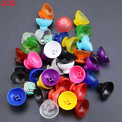 4 в 1 левый и правый 3D-аналоговый джойстик + кнопки большого пальца для Nintendo GameCube, запасные части для ремонта контроллера NGC GC