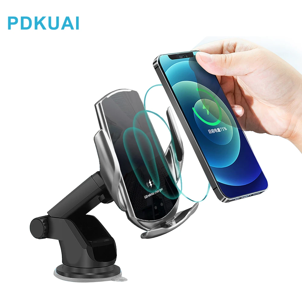

Автомобильное беспроводное зарядное устройство 30 Вт для iPhone 14 13 12 11 Pro Max XS XR X 8, магнитный USB-держатель для телефона Samsung S22 S21 S20