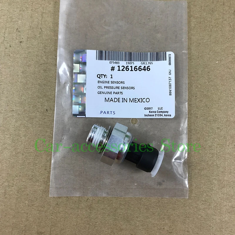 Датчик давления масла для Buick Cadillac Chevrolet Trailblaze GMC Pontiac Hummer 12616646