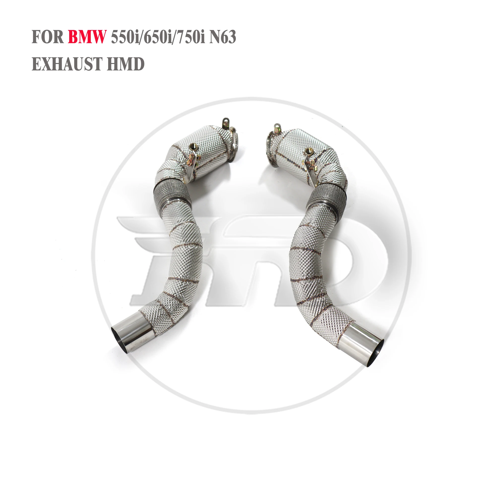 

HMD Exhaust System High Flow Performance Downpipe for BMW 550i 650i 750i F10 F06 F12 F13 F02 4.4T N63 Engine