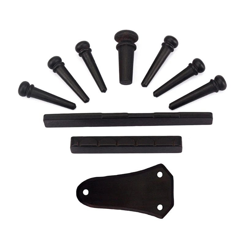 

10 шт., эбеновые мостовые штифты