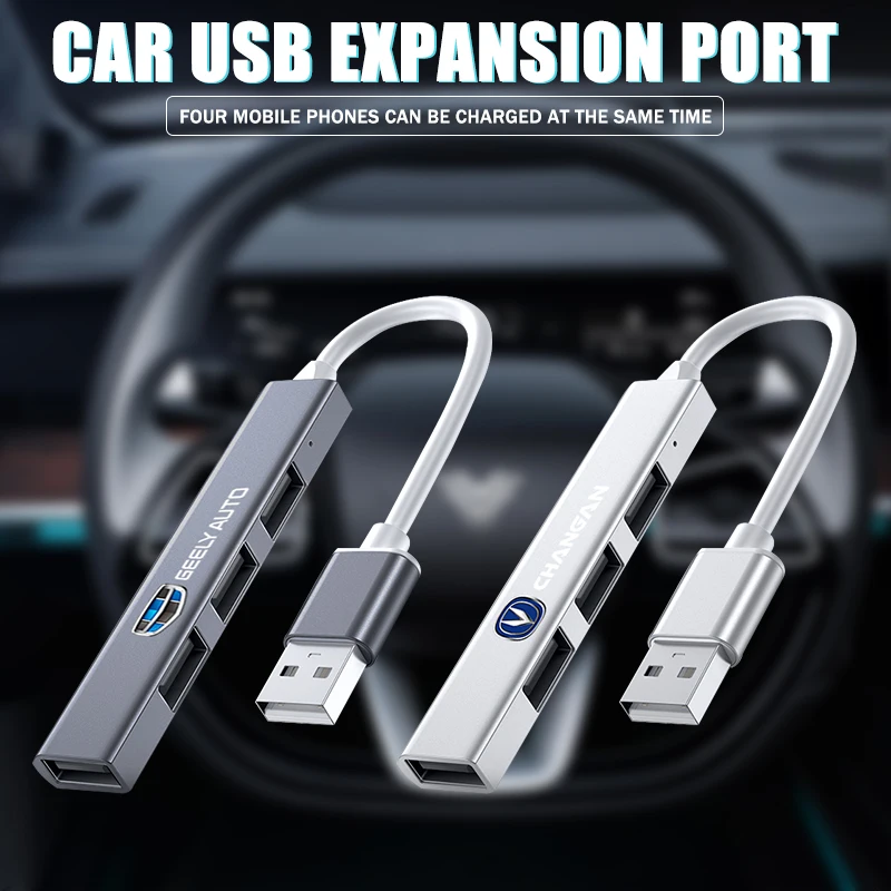 

4-портовый концентратор USB 3,0, тонкий многопортовый концентратор USB 2,0 для BMW Mini Cooper 2002 R56 R50 R53 F56 R60 2011 2012, аксессуары