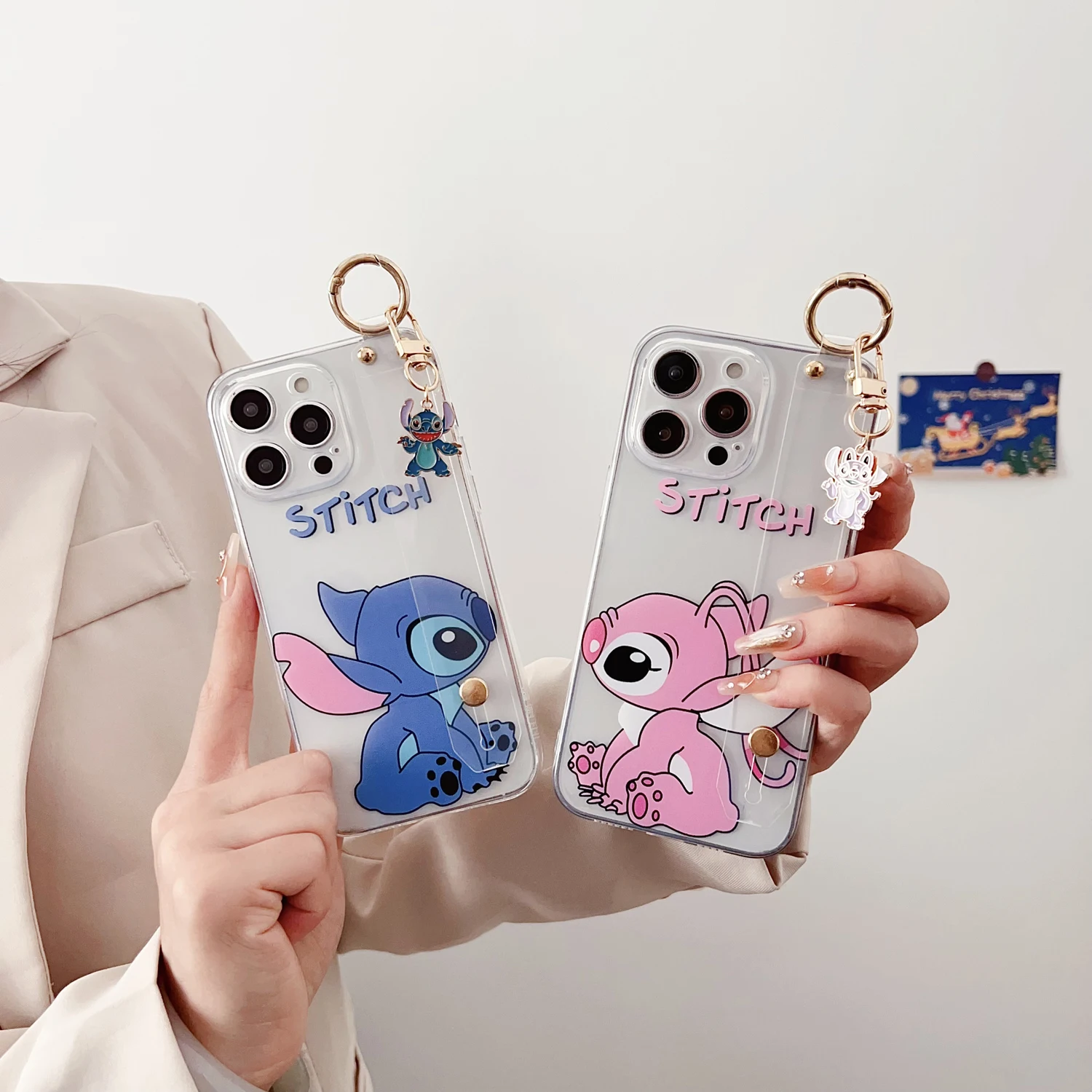 Для Xiaomi 10 11 12 13 Pro T lite Ultra Poco F3 F4 X3 M3 X4 X5 M4 C40 C50 M5 Чехол с вышивкой для пары ремешок на