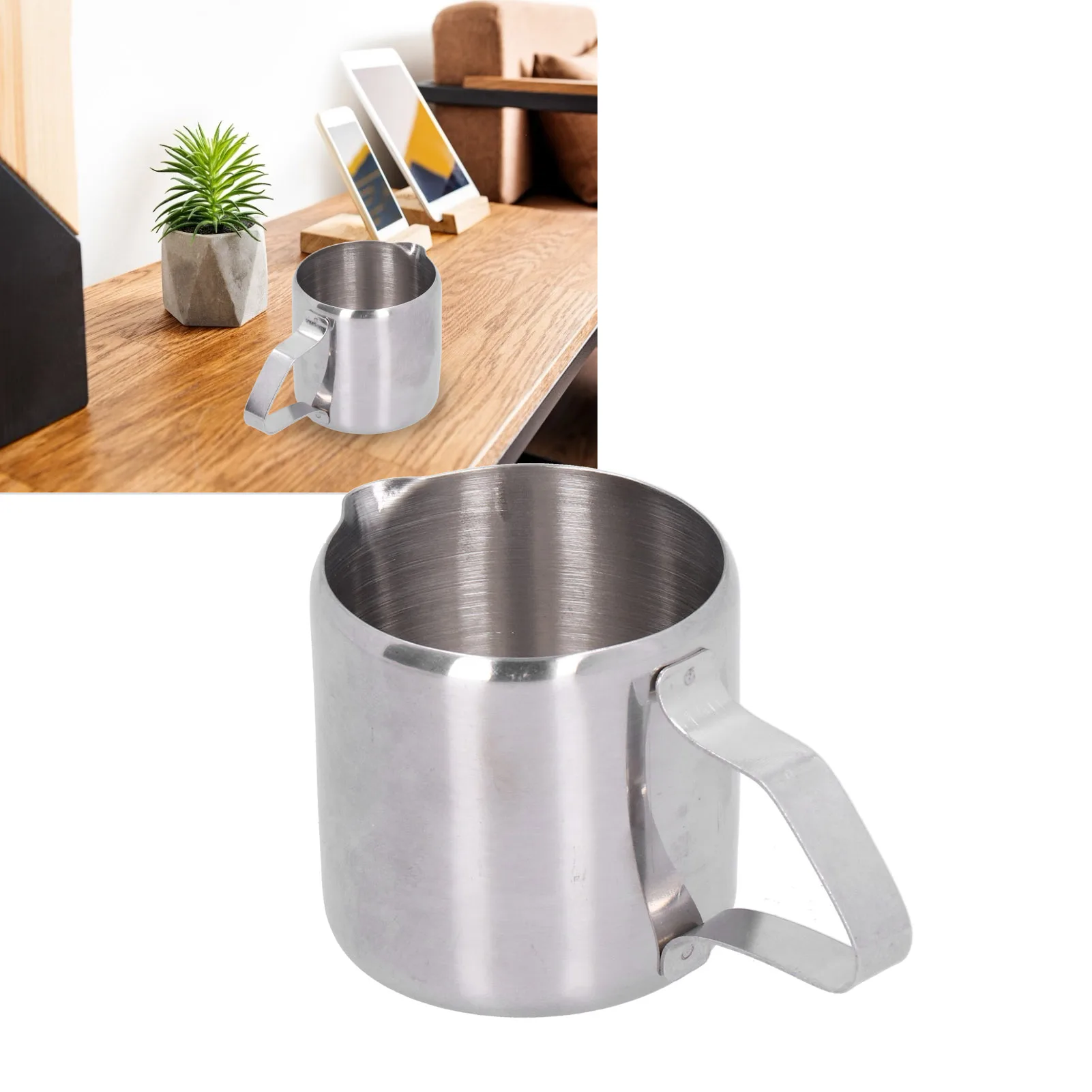 3 унции/90 мл 304 чашка для кофе из нержавеющей стали стандартная кувшин взбивания