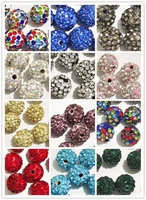 free shipping%ef%bc%8129colors good quality rhinestone spacer beads round 1012mm diy beads for needlework accessories jewelry making