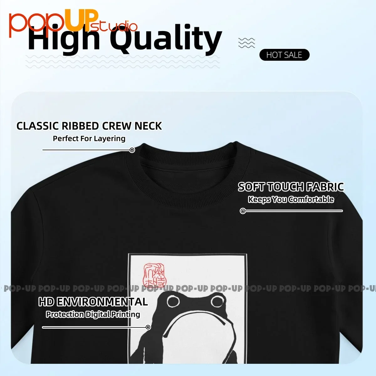 Unimpressed Frog Хлопок/Полиэстер Свитшот