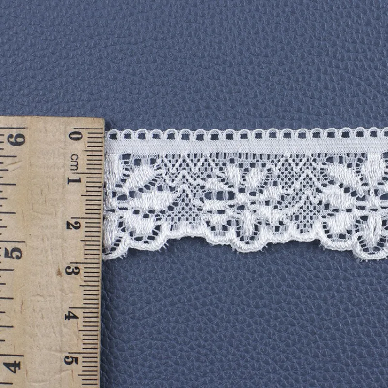 Лента с кружевной отделкой 5 ярдов