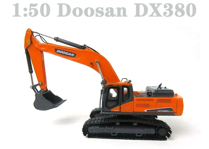 Гусеничный экскаватор Doosan DX380LC масштаб 1/50, литой под давлением, новая модель в оригинальной коробке