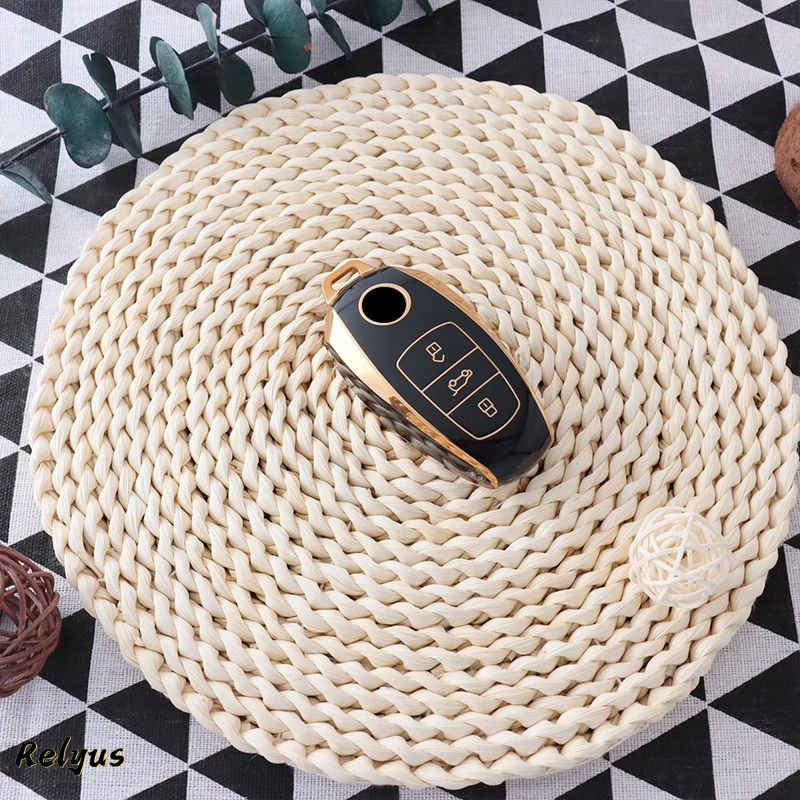 

Модный мягкий чехол из ТПУ для дистанционного ключа автомобиля, защитный чехол для VW Volkswagen Touareg 2017 2018 2019 2020 2021, автомобильные аксессуары