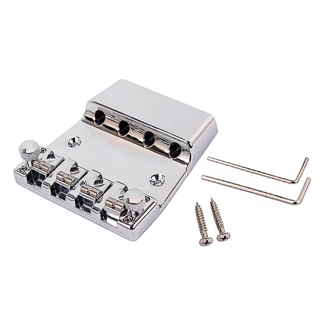 

Комплект аксессуаров для замены басового моста, профессиональные 4-струнные Надежные аксессуары для ремонта, детали басов, 1 комплект