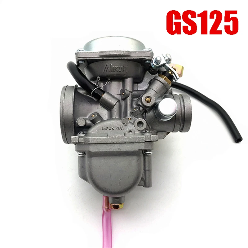 Фото Карбюратор для мотоциклов Haojue, Suzuki, Jingcheng, Qjmotor, Qingqi, Haojin, Lifan для моделей GS125, GN125, HJ125, GN200, GN250, GS200. №4