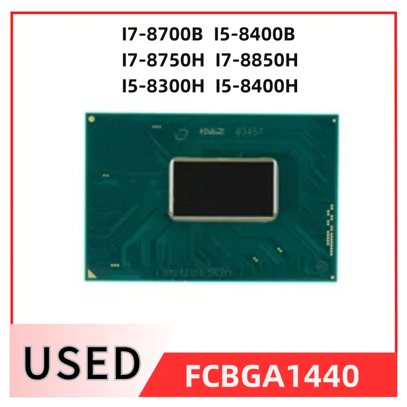 

100% новый SRCX2 I7-8700B SRCX4 I5-8400B SR3YY I7-8750H SR3YZ I7-8850H SR3Z0 I5-8300H SR3Z1 I5-8400H BGA чипсет
