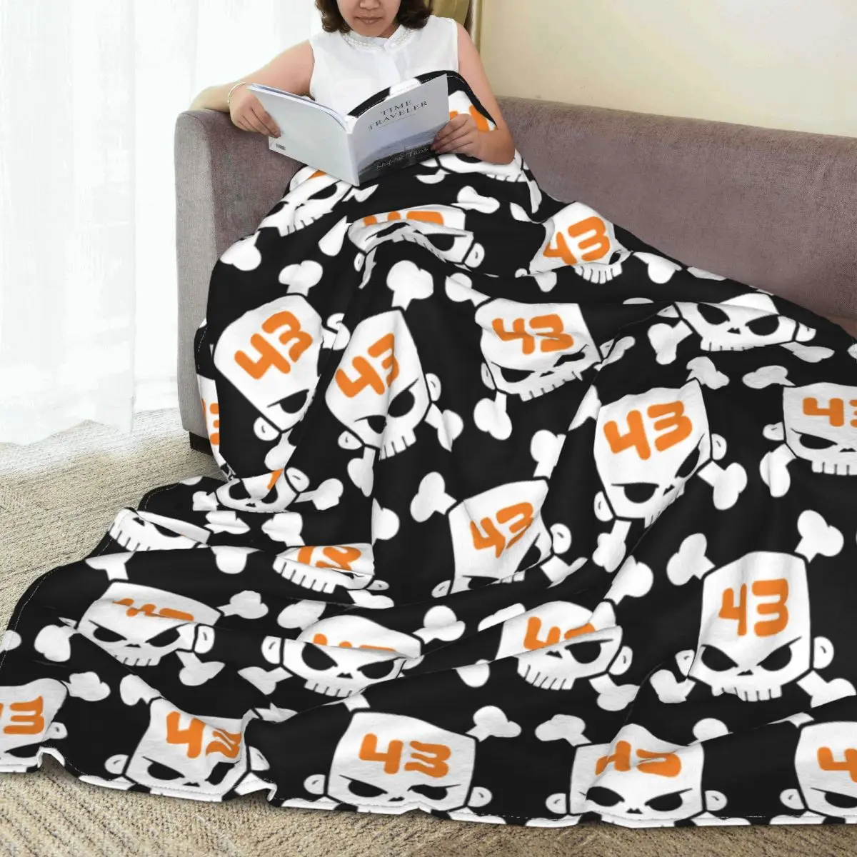 Наклейка Кен Блок 43 плюшевое одеяло винтажное покрывало s для дома Покрывала