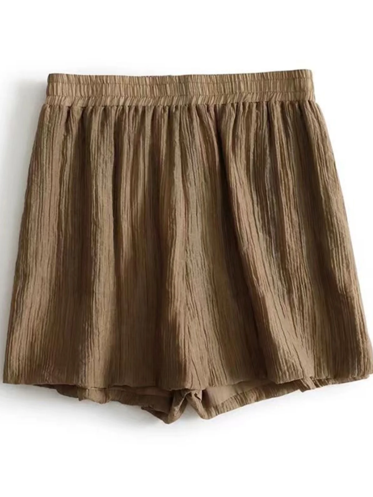 Lysel Sun Protection Fashionable Set Women Summer 2023 New Texture Light Shirts Top Wide Leg Shorts |