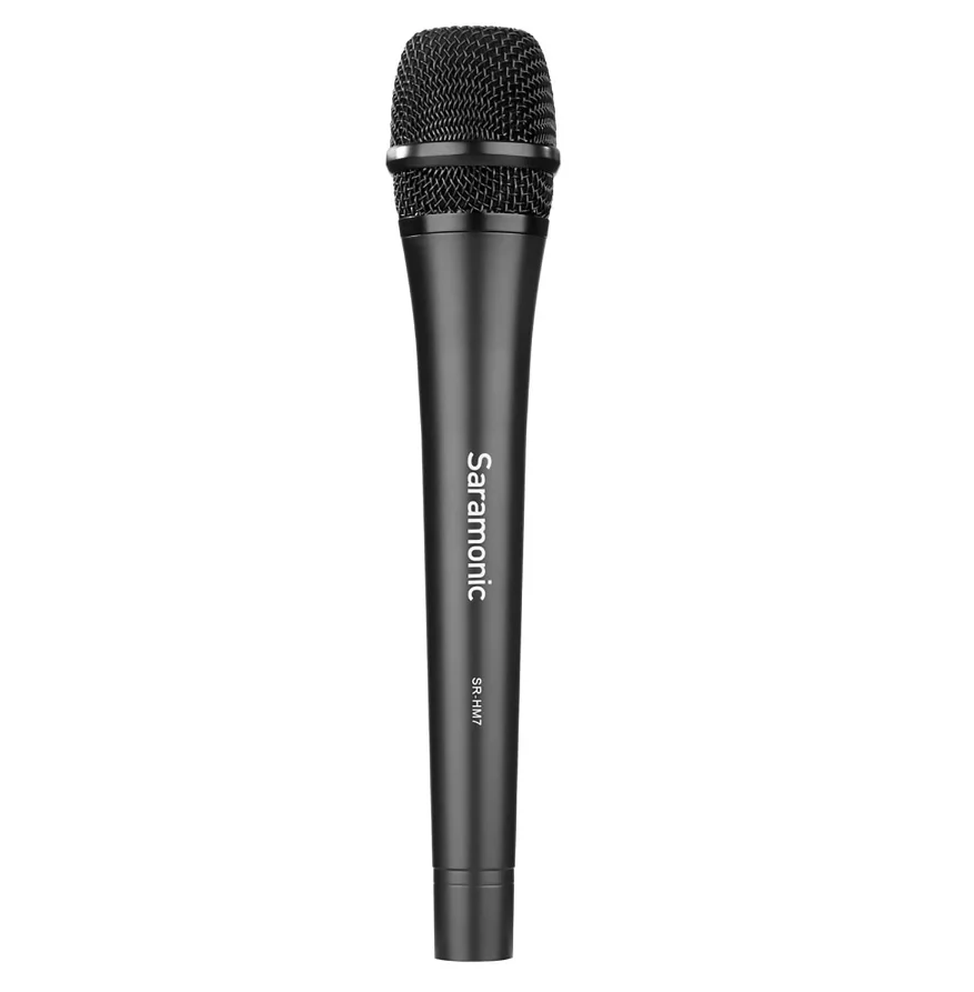 

Saramonic SR-HM7 Vocal Handheld Dynamic Cardioid Microphone Professional Video Microphone for interview Audio