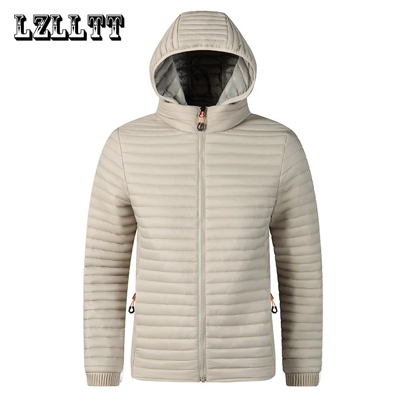 New Winter Men Warm Waterproof Parkas Jacket Vests Coat Mens Autumn Hooded Casual Brand Windproof Outwear Hat Parkas Jacket Male