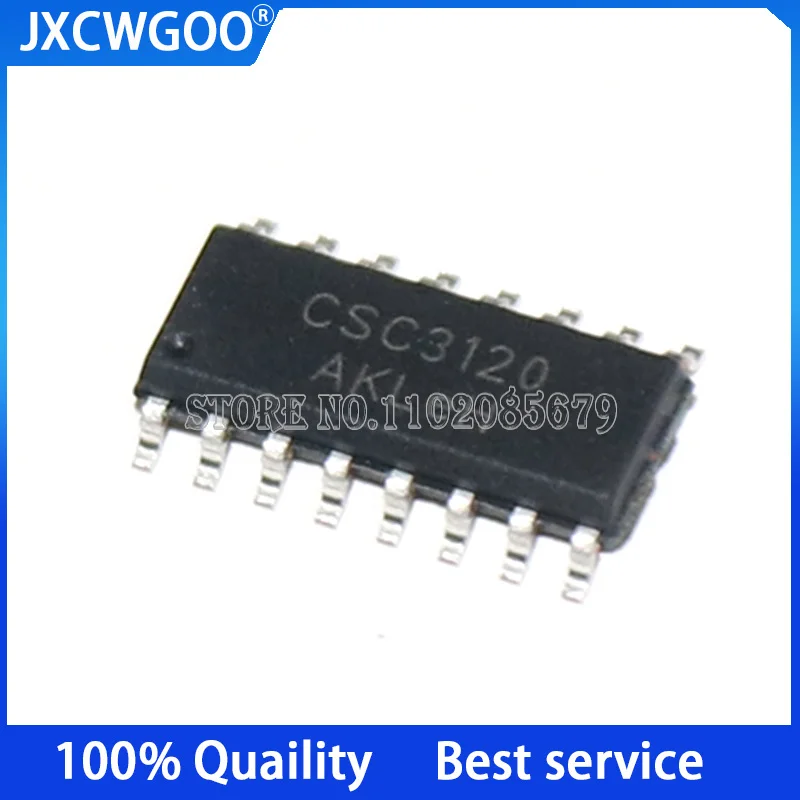 

10PCS 100% New Original CSC3120 3120 SOP-16 Audio amplifier chip