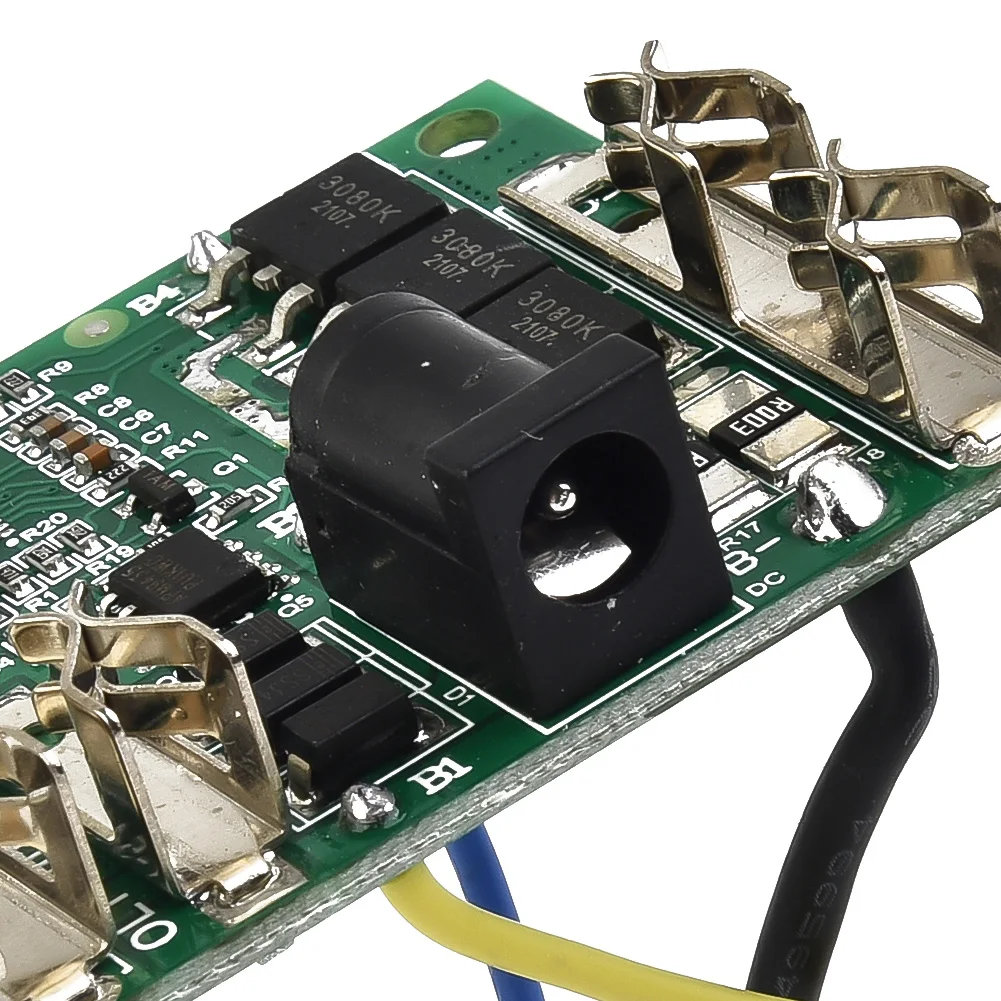 

BMS Module Protection Board Parts Replacement 1Pcs 46*40mm 5S 18V 21V Battery Charging For 5S Lithium Batteries