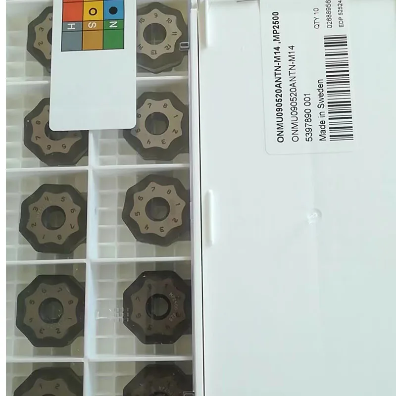 

10pcs ONMU090520ANTN-M14 MP2500 Shangao heavy duty cutting blade