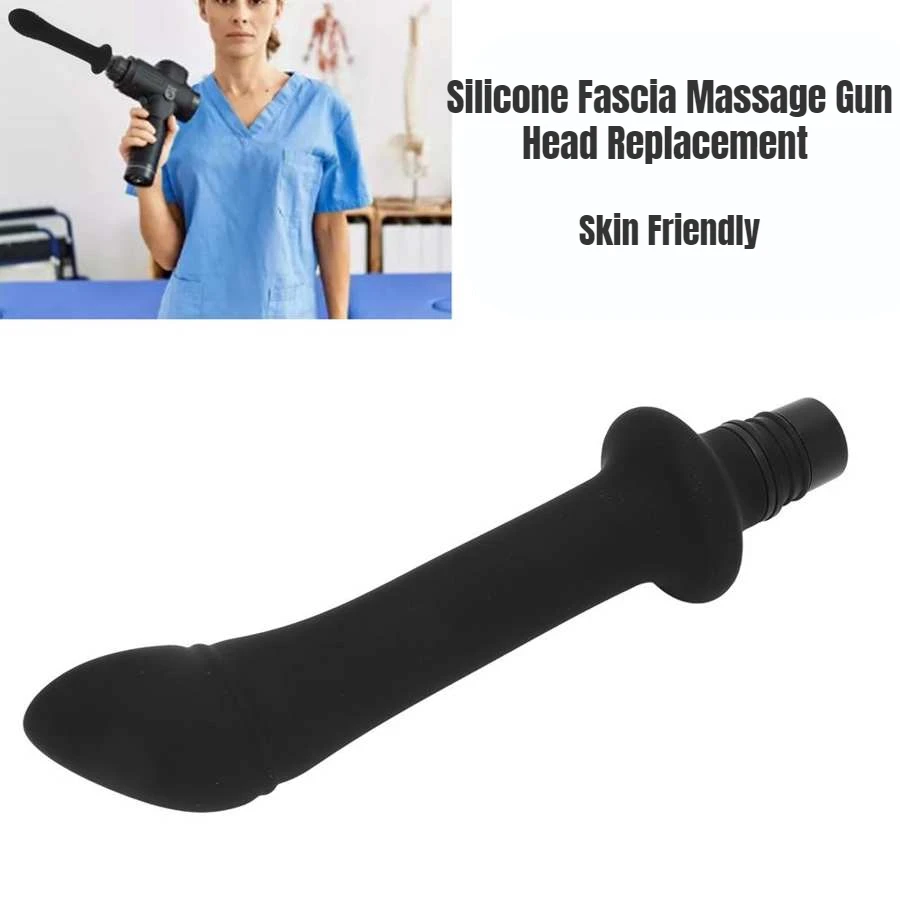 

Silicone Fascia Gun Massage Accessory Massage Fascia Gun Head Replacement Head for Fascia Gun Back Muscle Massager Relaxation