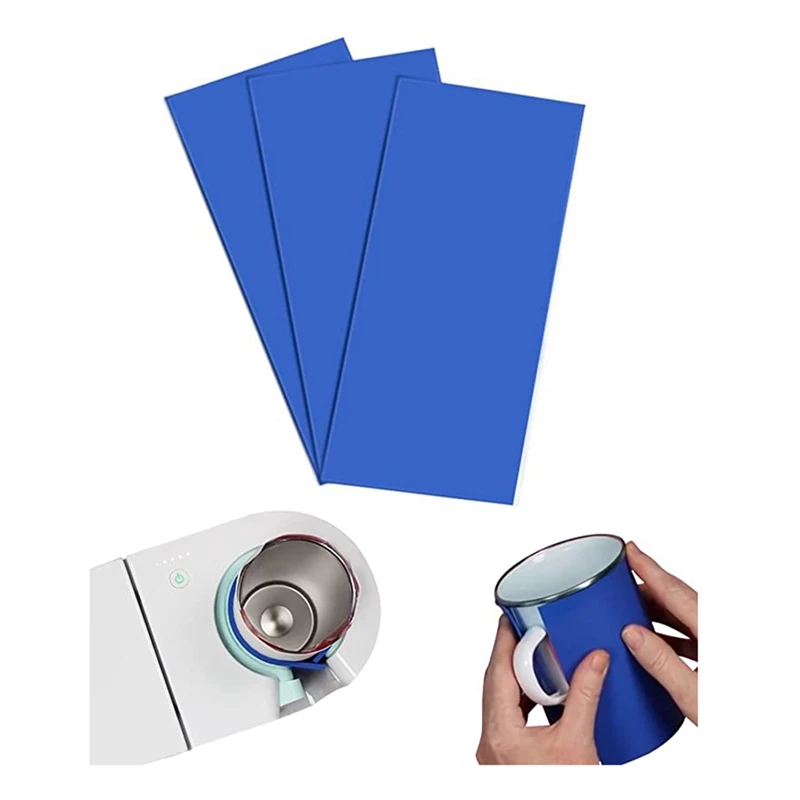 

Silicone Wrap For Cricut Mug Press Machine Sublimation Print,3 Thicknesses,Compatible For Tumbler Heat Press Accessories