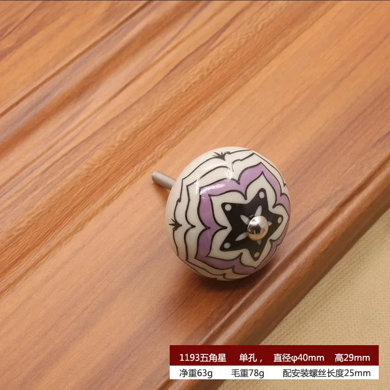 

Керамические ручки в виде тыквы