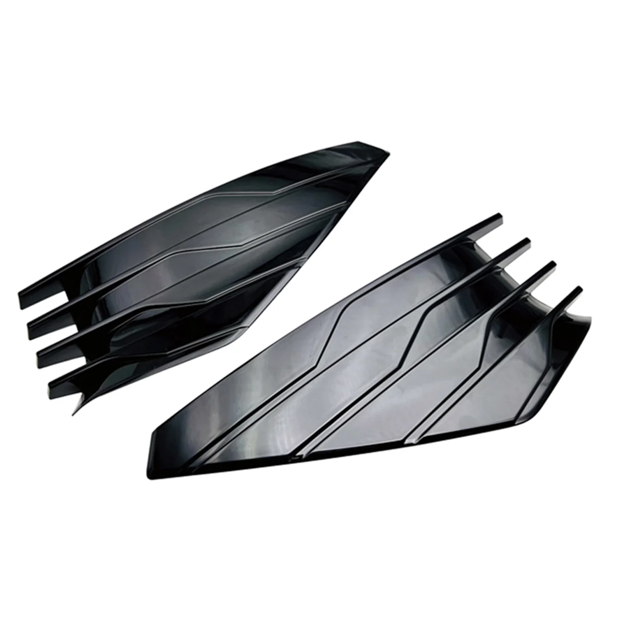 Для Nissan Rogue X-Trail T33 2022 2023 черная передняя противотуманная фара крышка бампера