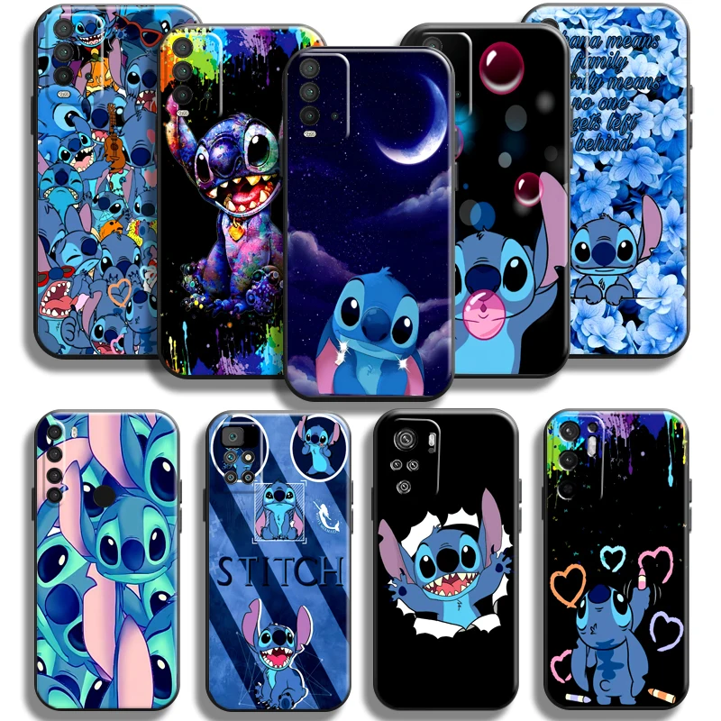 

Disney Lilo Stitch For Xiaomi Redmi Note 10 10S 10T 9 9S 9T 5G 8 8T Pro Case For Redmi 10 9 9T 9A 9C 8 8A Phone Case Back Funda
