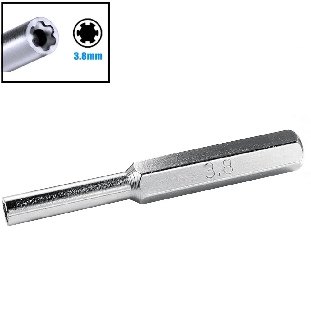 

Brand New Screwdriver Bit Security Tool Non-slip Silver Universal 1/2pcs 3.8mm + 4.5mm 50mm Ergonomic For Nintendo