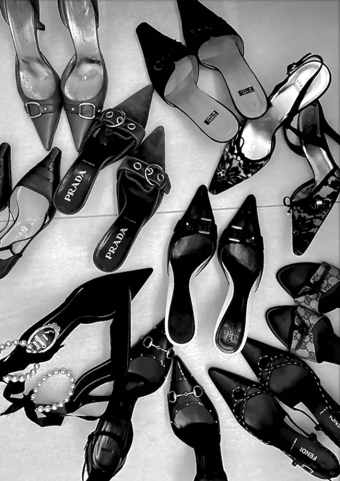 

Печать на холсте "Черно-белые автомобили"